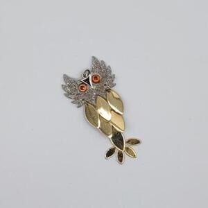 Cute Vintage Owl Pendant
